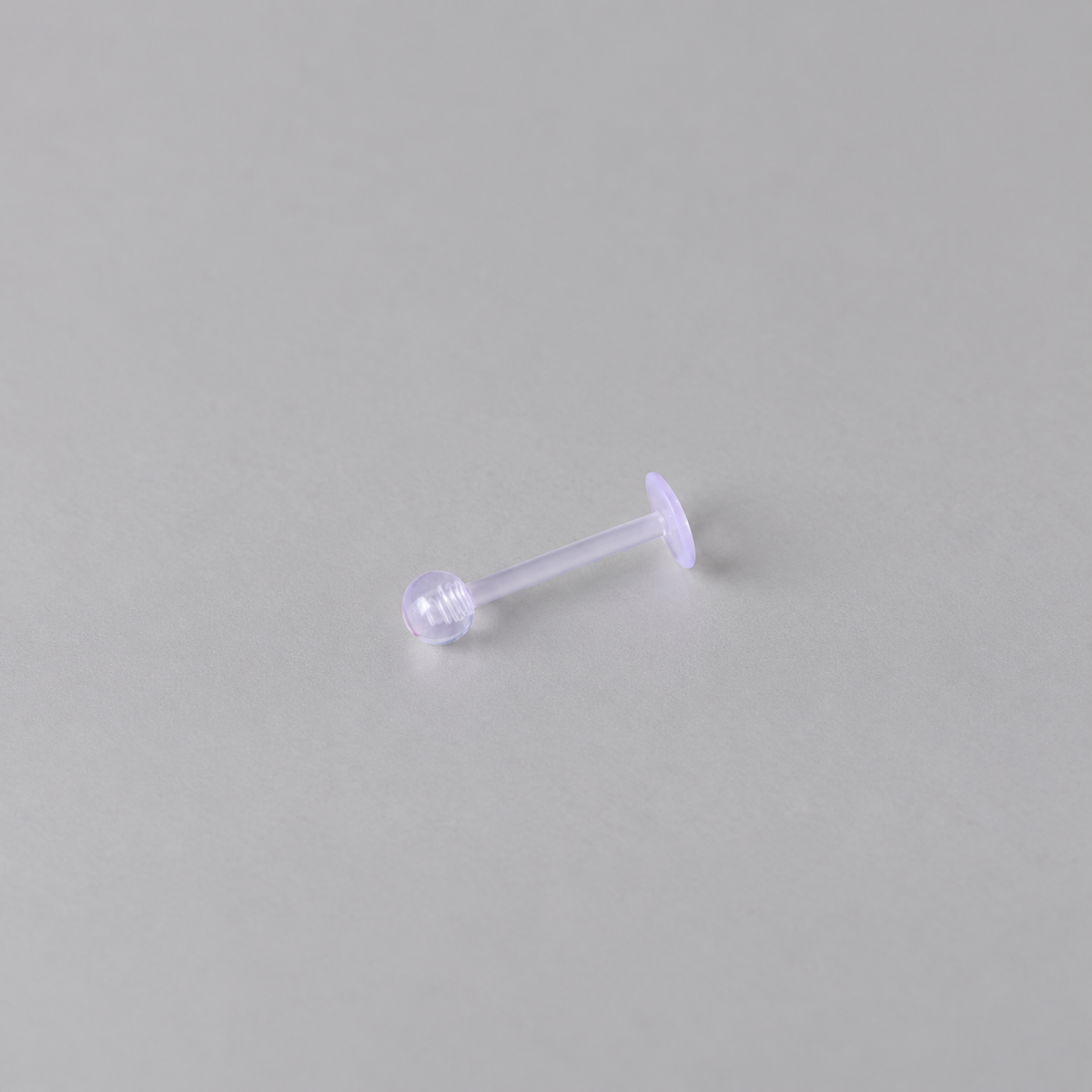 Clear Piercing Retainer, 16G, 10mm, Single
