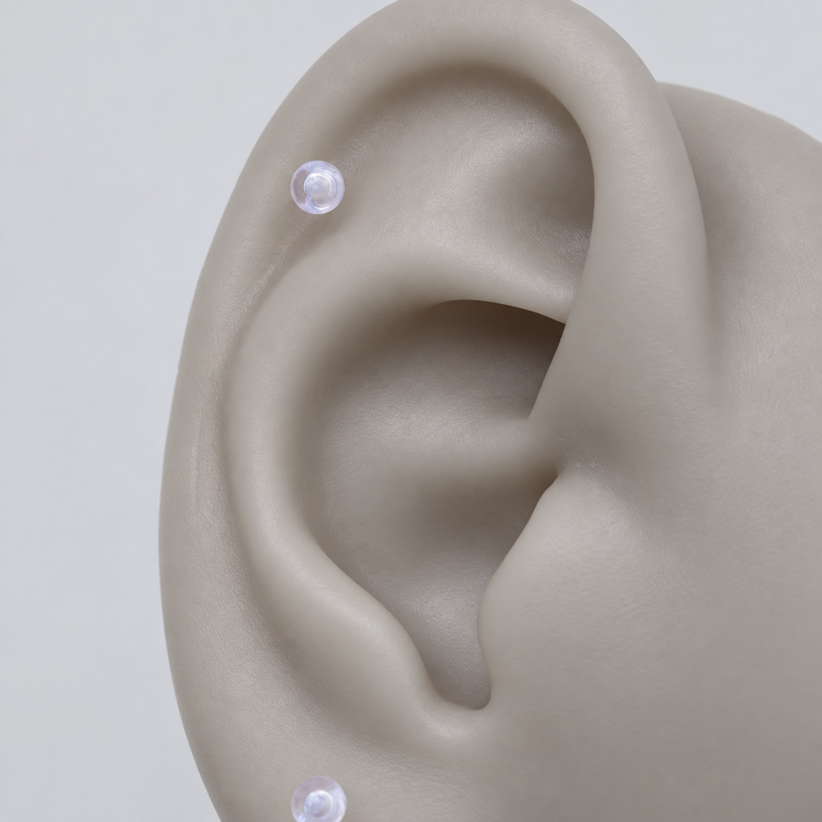 Clear Piercing Retainer, 16G, 10mm, Single