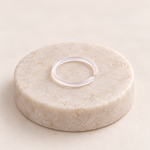 Clear Nose Ring Retainer, 20G, 8mm, Single