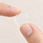 Clear Nose Ring Retainer, 20G, 8mm, Single