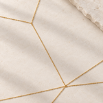 Layered Body Chain in Gold or Silver, Bikini Waist Chain, Single