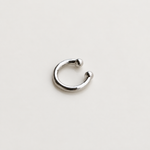 Mini Flat Ear Cuff, Gold or Silver, Single