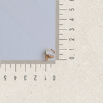 Comet Zircon Ear Cuff, Gold, Single