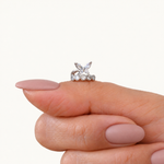 Butterfly Ear Cuff, Gold or Silver, Single