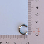 Curved Flat Ear Cuff, Gold or Silver, Single
