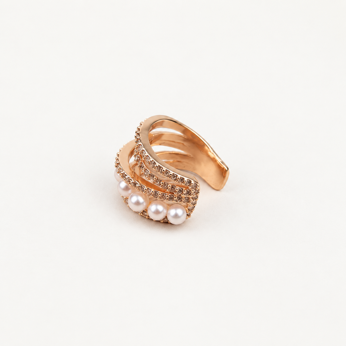 Pearl Ear Cuff for Cartilage, Single