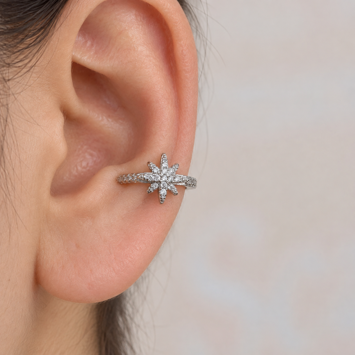 Star Ear Cuff, Single