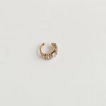 Princess Zircon Ear Cuff, No Piercing, Single