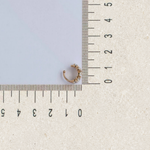 Princess Zircon Ear Cuff, No Piercing, Single