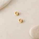 Turtle Children's Hoop Earrings, Pair