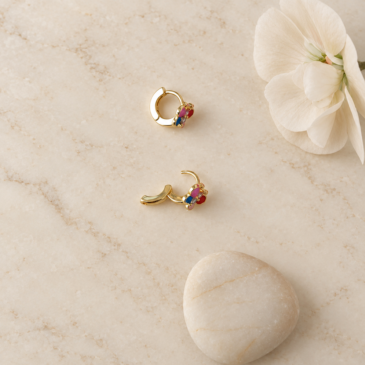 Butterfly Children's Stud Earrings, Pair