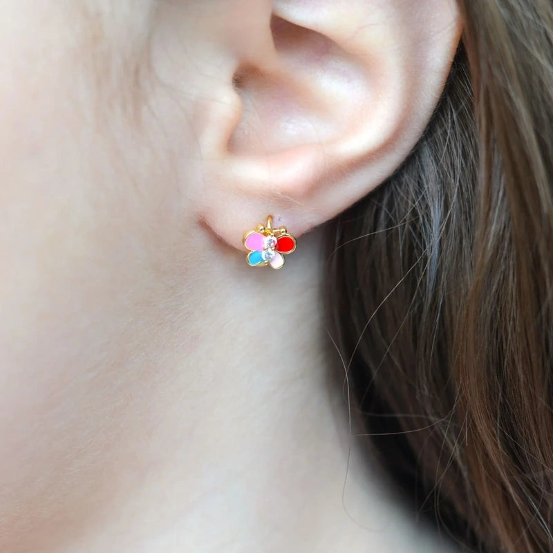 Butterfly Children's Stud Earrings, Pair