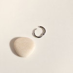 Men's Hoop Earring, 10mm or 12mm, Silver, Stainless Steel, Single