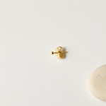 Dot Men's Stud Earring, Stainless Steel, Single