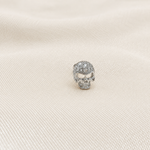 Skull Men's Stud Earring, Stainless Steel, Single