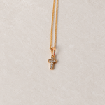 Cross Pendant Necklace, 45cm, Single