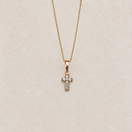 Cross Pendant Necklace, 45cm, Single