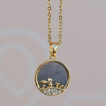 Little Prince Pendant Necklace, 45cm, Gold, Single