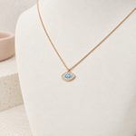 Eye Pendant Necklace, 45cm, Single