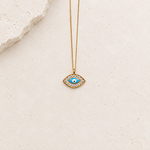 Eye Pendant Necklace, 45cm, Single