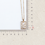 Moon tarot pendant measurement guide
