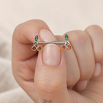 Cherry Nipple Barbell, 16mm, Single