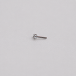 Star Nose Stud, 20G, 7mm, Gold or Silver, 316L Stainless Steel, Single