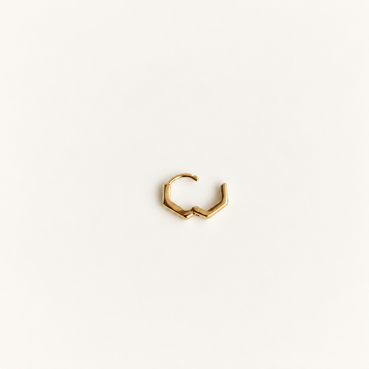 Hoop Ring, 7mm, Gold, Single