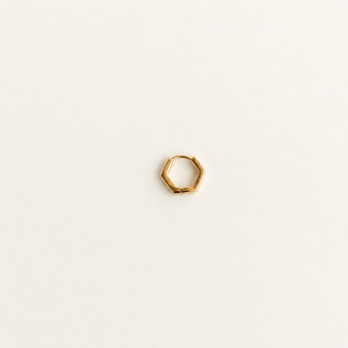 Hoop Ring, 7mm, Gold, Single