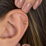 Zodiac constellation stud earring - ear styling