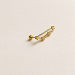 Zodiac constellation stud earring - product detail