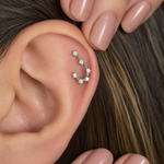 Zodiac constellation stud earring - ear styling