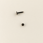 Flat Back Labret, 16G, 6mm, 8mm & 10mm, Gold, Silver, Black or Hologram, Single