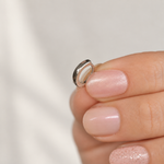 Gold or Silver Flat Cartilage Hoop Earring for Helix & Tragus, Single