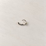 Heart Hoop Ring, 6mm, Multiple Colours, Single
