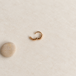 Mini Hoop Ring, 18G, 5mm, Gold, Single