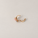 Multi Size Gold Butterfly Cartilage Earring for Helix & Tragus, Single