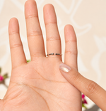 Butterfly Adjustable Ring, Gold, Silver or Multicolour, Single