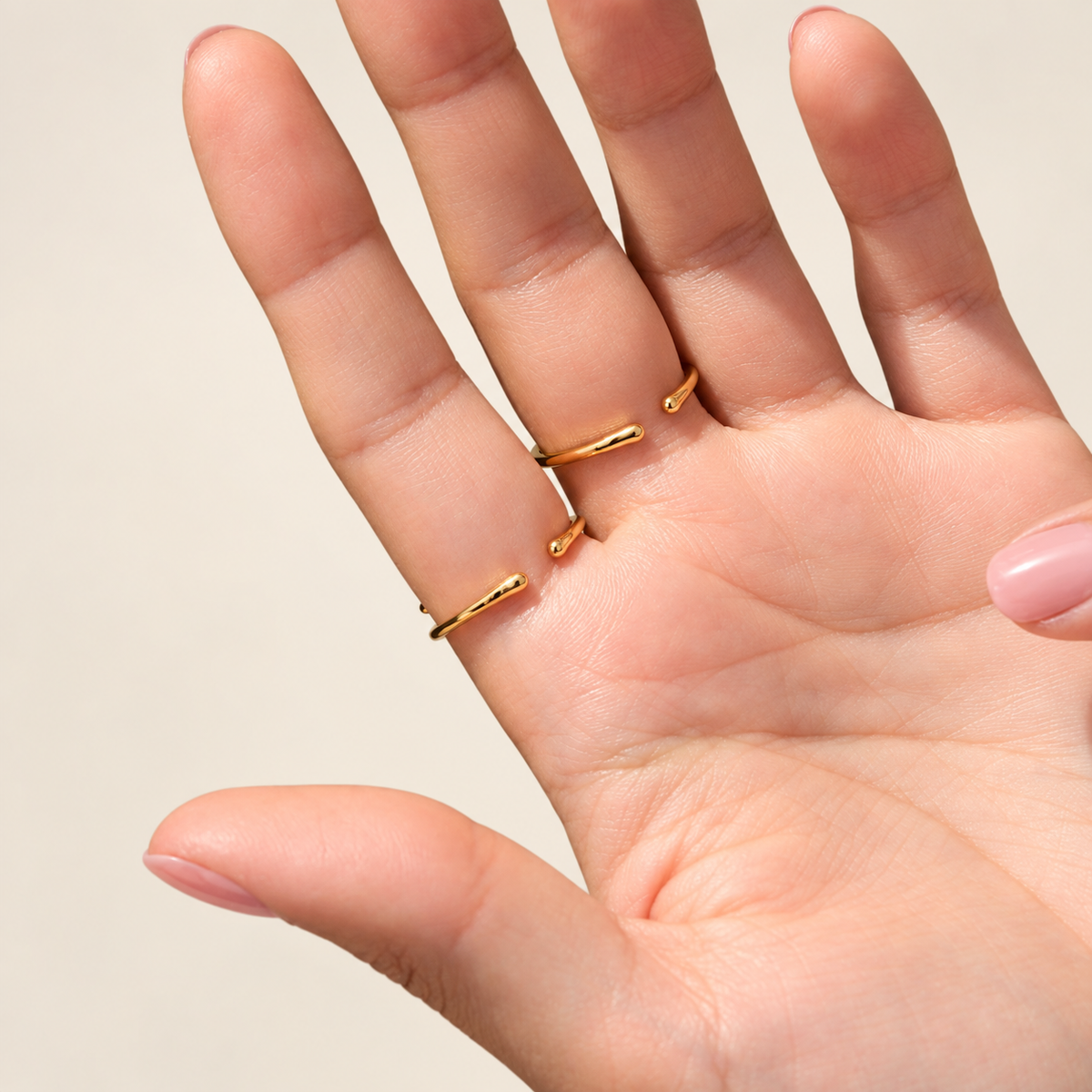 Heart Adjustable Ring, Pink or Purple, Single - product view
