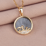 Little Prince pendant necklace close-up